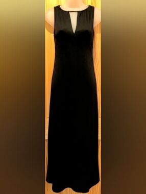 Stunning BCBG Jet Black Midi Dress